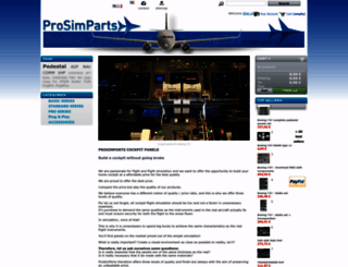 prosimparts.com screenshot