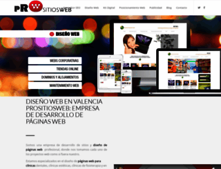 prositiosweb.com screenshot