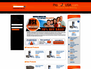 prosmileusa.com screenshot