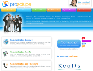 prosoluce.net screenshot