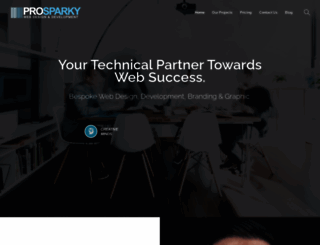 prosparky.com screenshot