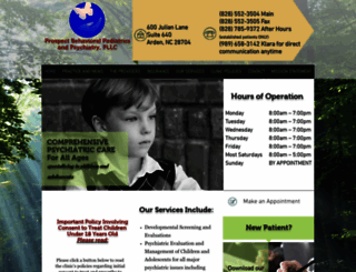prospectasheville.com screenshot