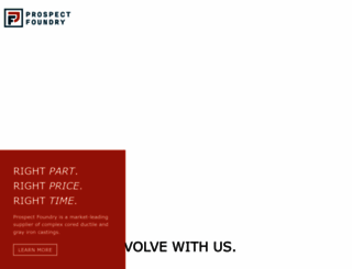 prospectfdry.com screenshot