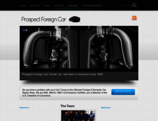 prospectforeigncar.net screenshot
