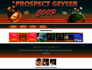 prospectgeysercoop.com screenshot