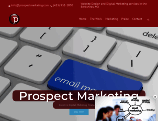 prospectmarketing.com screenshot