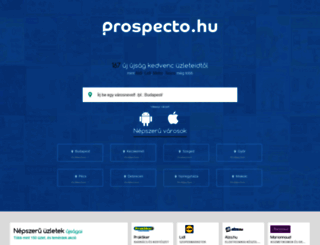 prospecto.hu screenshot