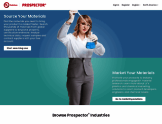 prospector.com screenshot