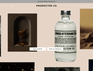 prospectorco.com screenshot