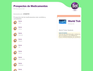 prospectos.farmaceuticos.tel screenshot