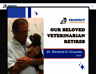 prospectvet.com screenshot