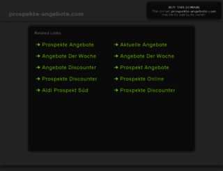 prospekte-angebote.com screenshot