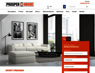prosperhouse.pl screenshot