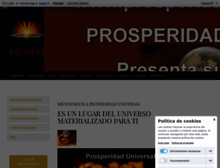 prosperidaduniversal.jimdo.com screenshot