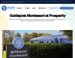 prosperity.guidepostmontessori.com screenshot