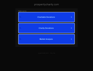 prosperitycharity.com screenshot