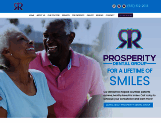 prosperitydentalgroup.com screenshot