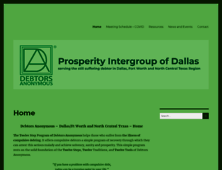 prosperityintergroup.org screenshot