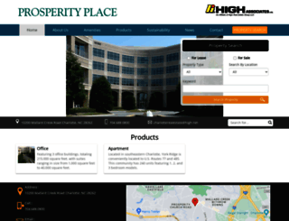 prosperityplacecharlotte.com screenshot