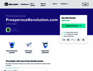 prosperousrevolution.com screenshot