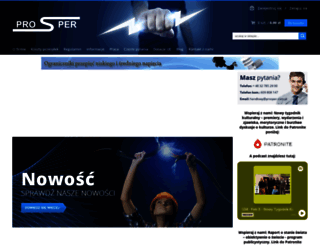 prospersklep.pl screenshot