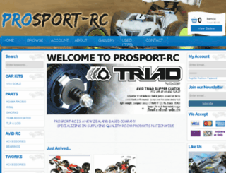 prosport-rc.co.nz screenshot