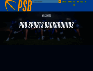 prosportsbackgrounds.com screenshot