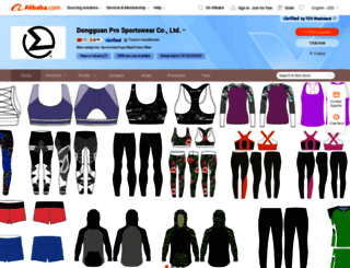 prosportswear.en.alibaba.com screenshot