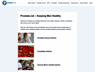 prostate.net screenshot