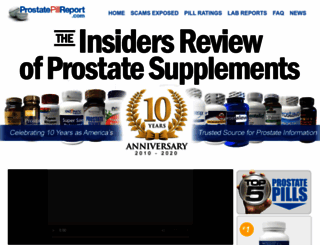 prostatepillinsider.com screenshot