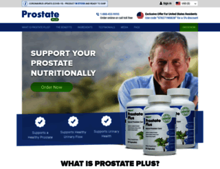 prostateplus.net screenshot