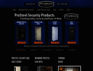 prosteel.us screenshot
