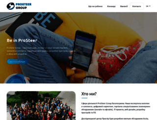prosteergroup.com screenshot