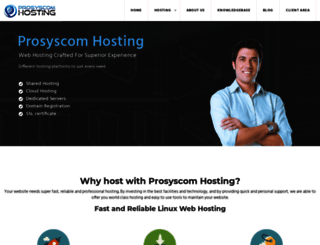 prosyscom.host screenshot