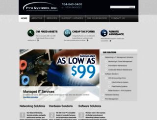 prosystems.com screenshot