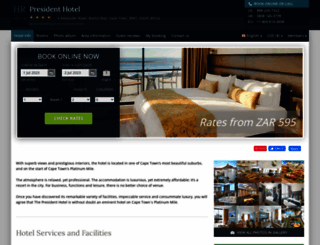 protea-hotel-president.h-rez.com screenshot