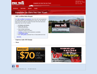 protech-automotive.com screenshot