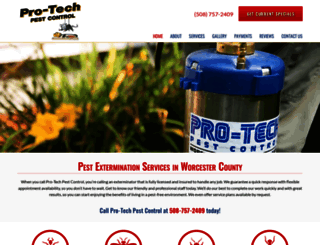 protechpestcontrol.com screenshot