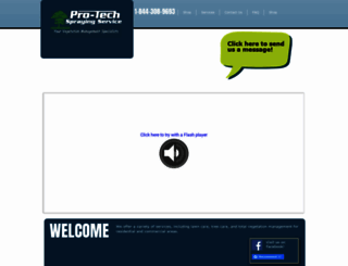 protechspraying.com screenshot