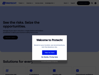 protecht.com.au screenshot