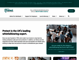 protect-advice.org.uk screenshot