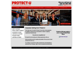 protect-u.co.uk screenshot