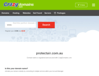 protectair.com.au screenshot