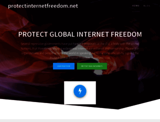 protectinternetfreedom.net screenshot