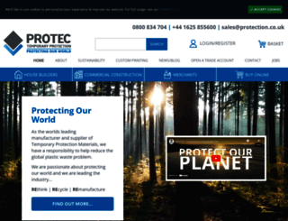 protection.co.uk screenshot