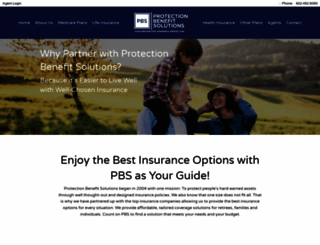 protectionbenefitsolutions.com screenshot
