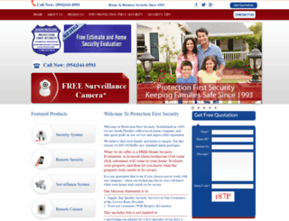 protectionfirstsecurity.com screenshot
