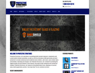 protectivestructures.com screenshot