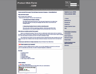 protectwebform.com screenshot