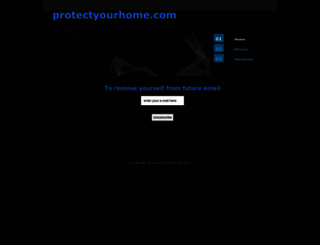 protectyourhome.com screenshot